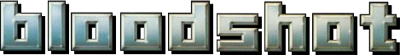 Blood Shot logo for Sega Mega Drive